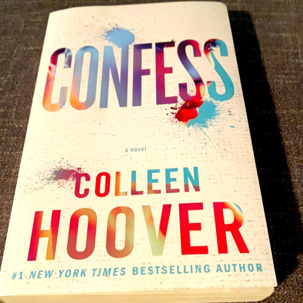 Colleen Hoover’s book , Confess